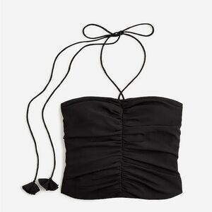 NWT Jcrew collection black halter top